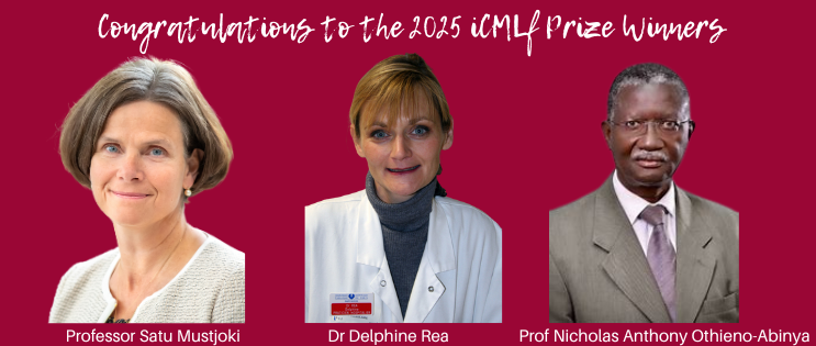 2025 iCMLf Prize winners