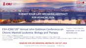 See you at the 2024 ESH-iCMLf John Goldman Conference on CML: Submit your abstract